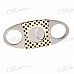 Checker Board Patterned Cigar Cutter