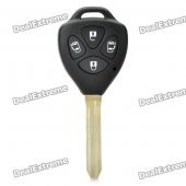 Replacement 4-Button Transponder Smart Key Casing for Toyota