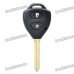 Replacement 2-Button Transponder Smart Key Casing for Toyota Corolla