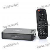 1080P HD Multi-Media Player w/ HDMI / Video / Audio / IR / USB / SD - Black