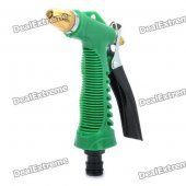 Hose Nozzle Spray Head for Water Spray Gun - Green + Black