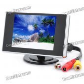 3.5" LCD Visual Reversing / Vehicles Reverse Camera Monitor (NTSC/PAL DC12V)