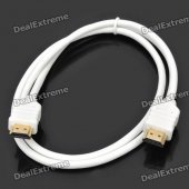 HDMI V1.4 Male to Male Connection Cable - White (1M Length)