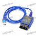 Mini ELM327 USB V1.5 OBDII Car Detection Diagnostic Scan Tool - Blue