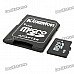 TF / Micro SD Memory Card w/ SD Adapter - 4GB TF / Micro SD Memory Card w/ SD Adapter - 4GB