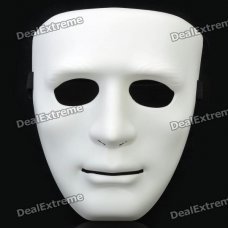 Cool White Mask with Elastic Strap