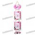 Fashion First Love Style Plastic Hanging Photo Frame - Pink + White