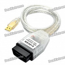 Diagnostic USB Interface Cable for BMW - Translucent White