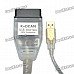 Diagnostic USB Interface Cable for BMW - Translucent White