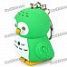 Cute Cartoon Owl Style Keychain w/ Light & Sound Effects - Random Color