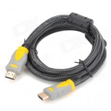 3D 1080P HDMI V1.4 Male to Male Shielded Connection Cable (1.4M-Length) 3D 1080P HDMI V1.4 Male to Male Shielded Connection Cable (1.4M-Length)