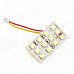 White SMD 3*4 12-LED Cabin/Dome/Door/Glove Box Light (12V)