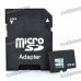 8GB Micro SD/TF Card with SD Card Adapter - Black (Class 6) 8GB Micro SD/TF Card with SD Card Adapter - Black (Class 6)