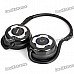 2.4GHz Bluetooth V3.0 Handsfree Stereo Headset - Black