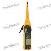 1.8" LCD Car Automobile Circuit Detector Tester - Yellow (2 x AA)