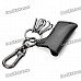 Fashion Cool Punk Style Keychain with Leather Lighter Cover