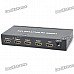 1080P Full HD 1 to 4 HDMI V1.3 Splitter - Black 1080P Full HD 1 to 4 HDMI V1.3 Splitter - Black