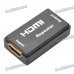 1080P HDMI Female to Female Repeater Extender - Black