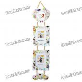 Fashion First Love Style Plastic Hanging Photo Frame - Light Green + White