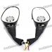 Motorcycle Rearview Mirror MP3 Player Speaker with FM / SD Slot - Pair (DC 12V) Motorcycle Rearview Mirror MP3 Player Speaker with FM / SD Slot - Pair (DC 12V)