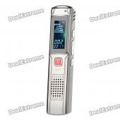 1.1" LED Mini Rechargeable Voice Recorder with MP3 Player (4GB)