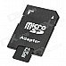 2GB Micro TF Card with SD Card Adapter - Black 2GB Micro TF Card with SD Card Adapter - Black