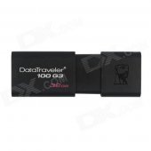 Genuine Kingston DataTraveler 100 G3 USB 3.0 Flash Drive - Black (32GB)