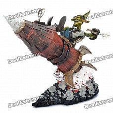 World of Warcraft WOW PVC Action Figure Display Toy - Goblin Tinker Gibzz Sparklighter