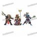 3-in-1 World of Warcraft WOW Resin Action Figure Display Set - Tauren + Witch Doctor + Warlock