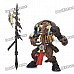 3-in-1 World of Warcraft WOW Resin Action Figure Display Set - Tauren + Witch Doctor + Warlock