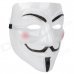 V for Vendetta Anonymous Guy Fawkes Plastic Mask - White V for Vendetta Anonymous Guy Fawkes Plastic Mask - White