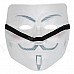 V for Vendetta Anonymous Guy Fawkes Plastic Mask - White V for Vendetta Anonymous Guy Fawkes Plastic Mask - White
