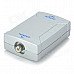 Coaxial to Optical Converter Adapter - Silver Coaxial to Optical Converter Adapter - Silver