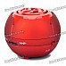 Mini Stylish Flower Style Rechargeable MP3 Player Speaker w/ TF Slot - Red Mini Stylish Flower Style Rechargeable MP3 Player Speaker w/ TF Slot - Red