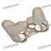 Plastic Protective Case for PS3 Controllers - Transparent Grey