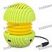 Mini Ball Style Rechargeable MP3 Player Speaker w/ SD Slot - Green Mini Ball Style Rechargeable MP3 Player Speaker w/ SD Slot - Green