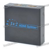 1-In 2-Out Ports HDMI 1.03b Splitter