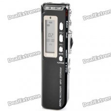 1.3" LED Mini Digital Voice Recorder w/ MP3 Player (4GB / 2 AAA) 1.3" LED Mini Digital Voice Recorder w/ MP3 Player (4GB / 2 AAA)
