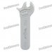 Creative Wrench Style Zinc Alloy Butane Lighter - Silver