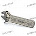Creative Wrench Style Zinc Alloy Butane Lighter - Iron Grey