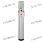 JOBON 2B-638 Steel Butane Lighter with Flame Lock - Silver