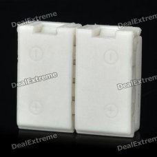 12V 5050 SMD RGB LED Light Strip to Strip Solderless Connectors - White