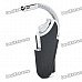 Flexible Neck Flame Torch Lighter with White LED Light