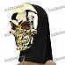 Cool Stylish Skull Mask - Golden + Black