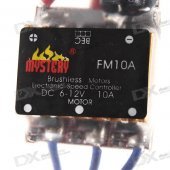 Mystery BEC ESC for Brushless Motors (2601-10A FM10A 6~12V)