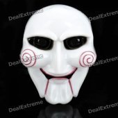The Saw Plastic Cosplay Mask - White