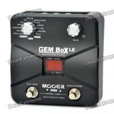 MOOER GEM Box LE 1.1" LED Guitar Multi-Effects Processor - Black MOOER GEM Box LE 1.1" LED Guitar Multi-Effects Processor - Black