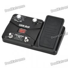 Genuine MOOER GEM Box LE 1.1" LED Guitar Multi-Effects Processor w/ Expression Pedal - Black Genuine MOOER GEM Box LE 1.1" LED Guitar Multi-Effects Processor w/ Expression Pedal - Black