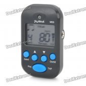 Mini M50 1.1" LCD Display Electronic Metronome with Clip - Black (1 x CR2032)