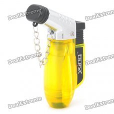 Stylish Double Head Butane Jet Lighter - Random Color